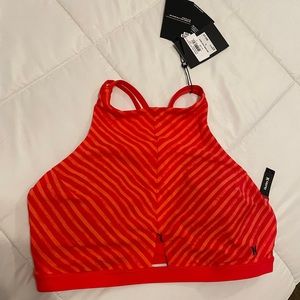 Hurley High Neck Bikini Top NWT